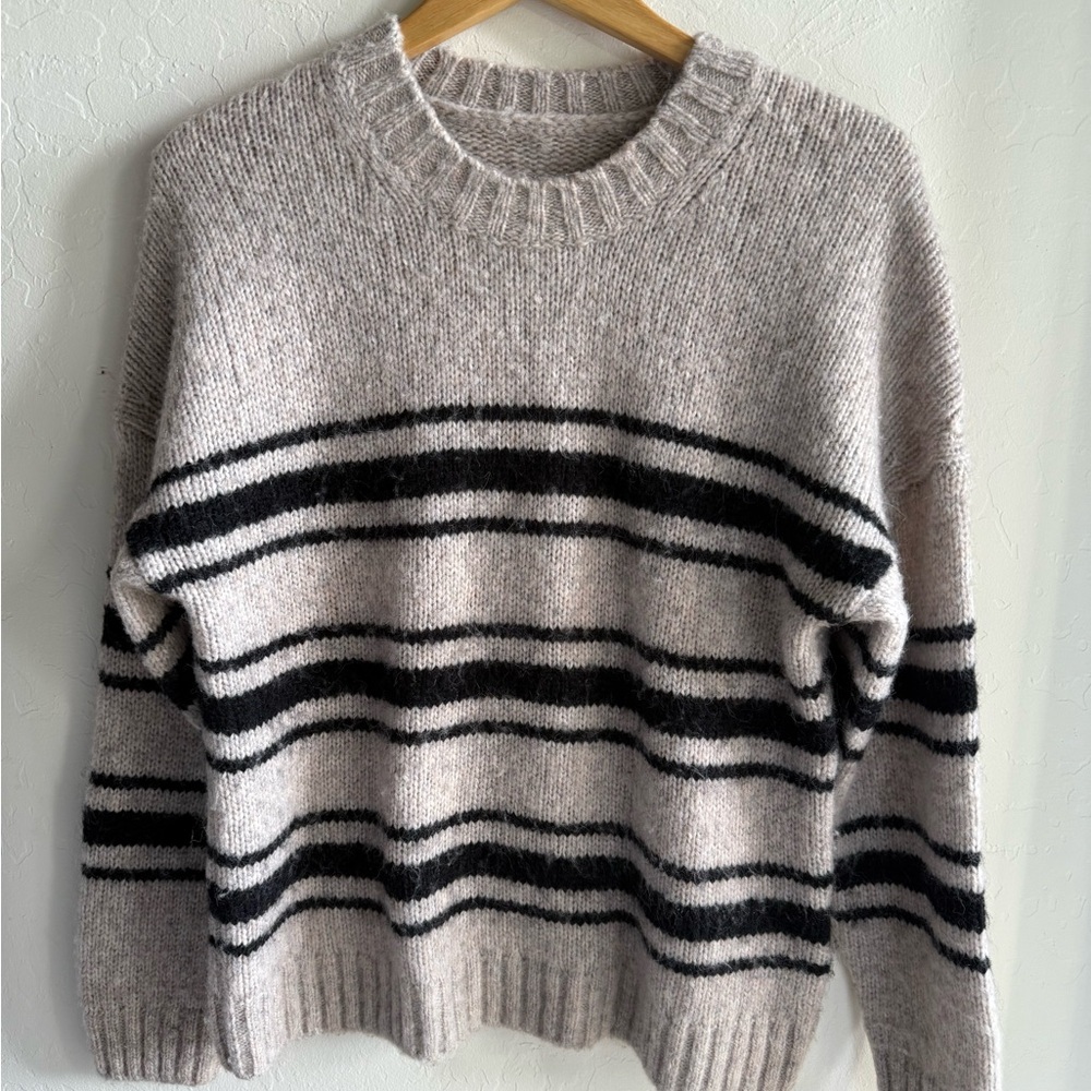 ba&sh Bosco Striped Wool & Mohair Women's Sweater